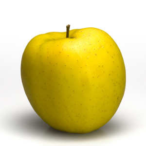 Golden Delicious - the Queen of yellow apples 